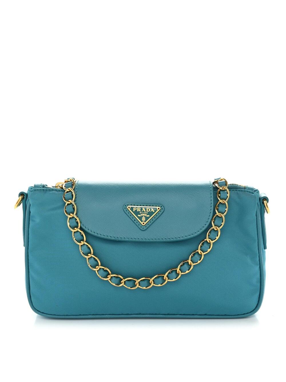 Prada Tessuto Nylon Saffiano Crossbody #356334P89B